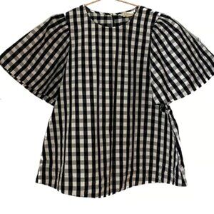 Kate Spade Summer Gingham Top